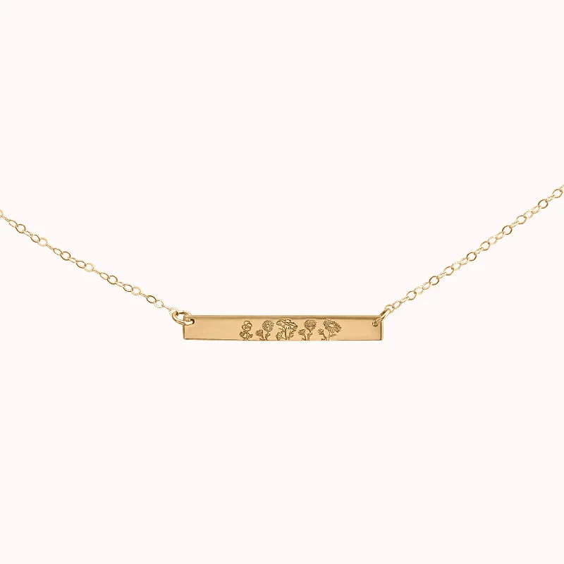 Stunning Jewelry At A Fraction Of The Price Family Garden Bar Necklace