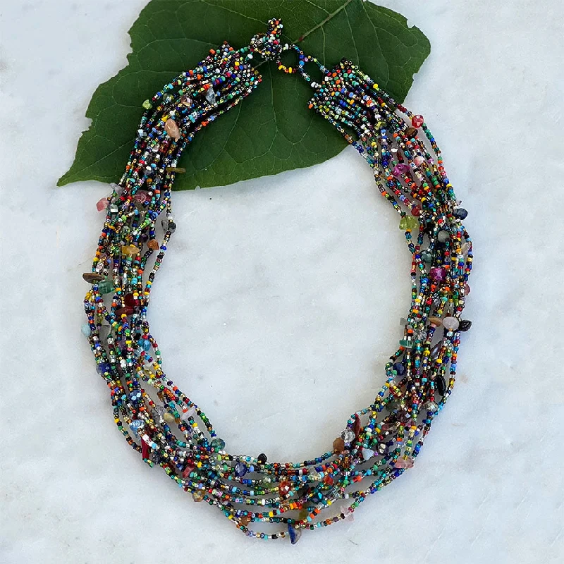 Customized Silver Jewelry For Unique Style Fiesta Necklace, Guatemala