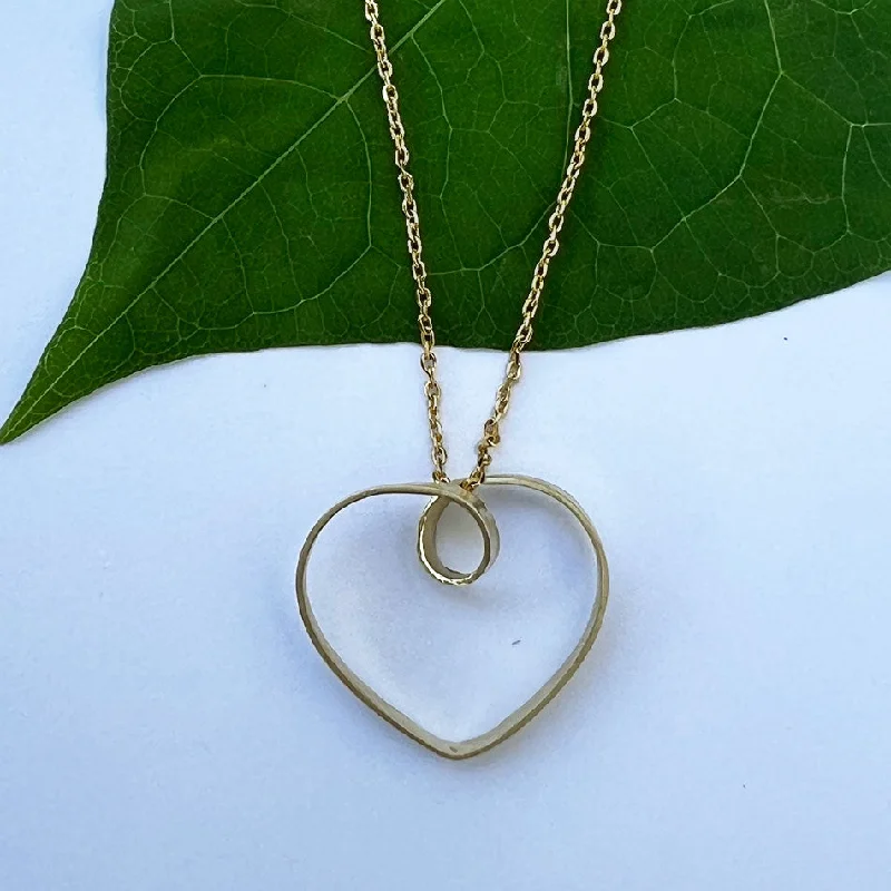 Fine Jewelry, Limited-Time Offers Available Heart To Heart Necklace - Brass, Indonesia Fine Jewelry, Limited-Time Offers Available Heart To Heart Necklace - Brass, Indonesia