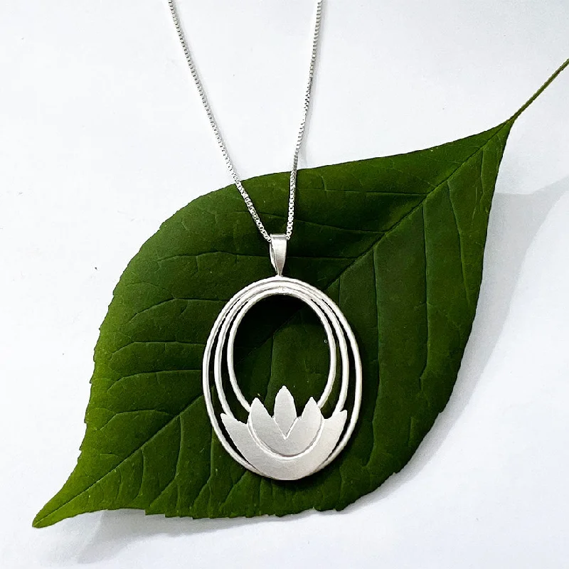 Jewelry Clearance Event – Stock Up Before It's Over Lovely Lotus Necklace - Sterling Silver, Indonesia Jewelry Clearance Event – Stock Up Before It's Over Lovely Lotus Necklace - Sterling Silver, Indonesia