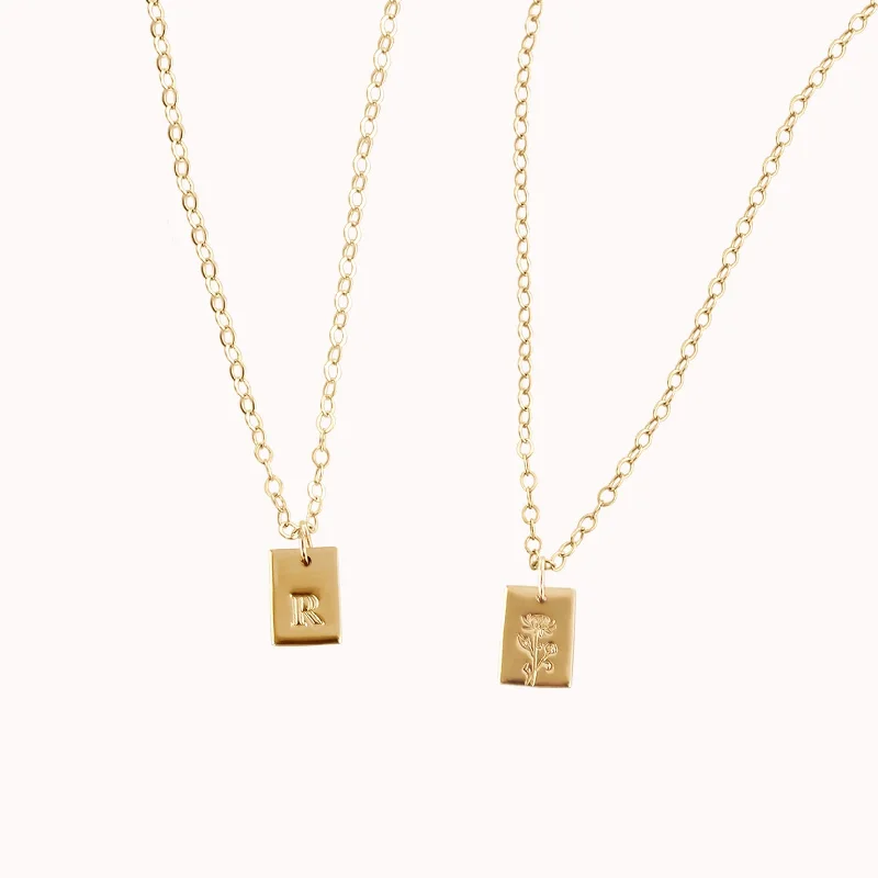Handcrafted Jewelry Sale – Unique Designs At Low Prices Minnie Tag Necklace