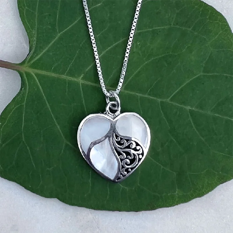 Personalized Jewelry Sale – Meaningful Gifts At Great Prices Mother-of-Pearl Heart Necklace, Indonesia Personalized Jewelry Sale – Meaningful Gifts At Great Prices Mother-of-Pearl Heart Necklace, Indonesia