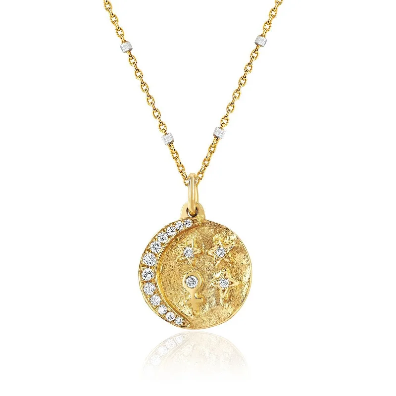 Clearance Sale On High-End Jewelry Collections Baby Divine Feminine Alchemy Coin Necklace Clearance Sale On High-End Jewelry Collections Baby Divine Feminine Alchemy Coin Necklace