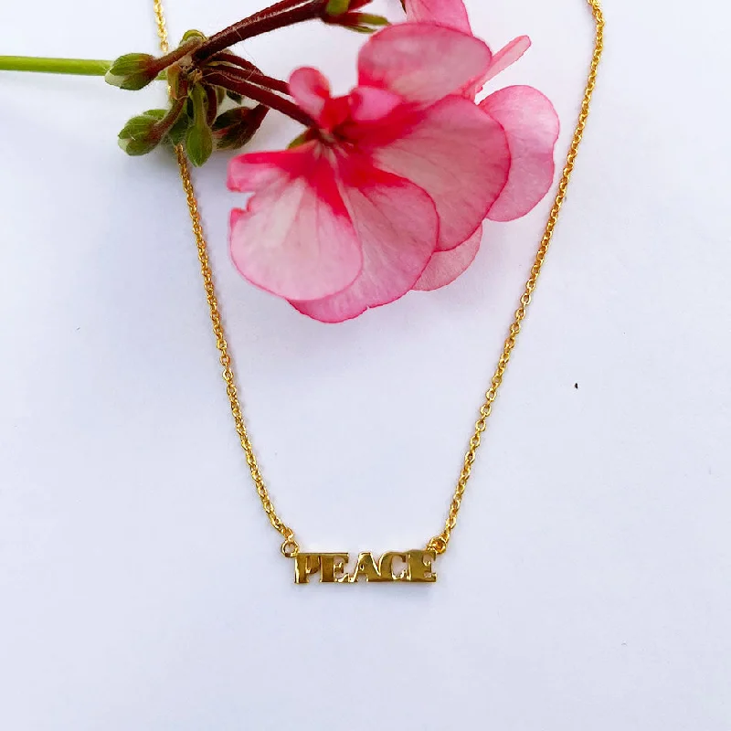 Special Sale On Handcrafted Jewelry – Shop Today "Peace" Necklace, India