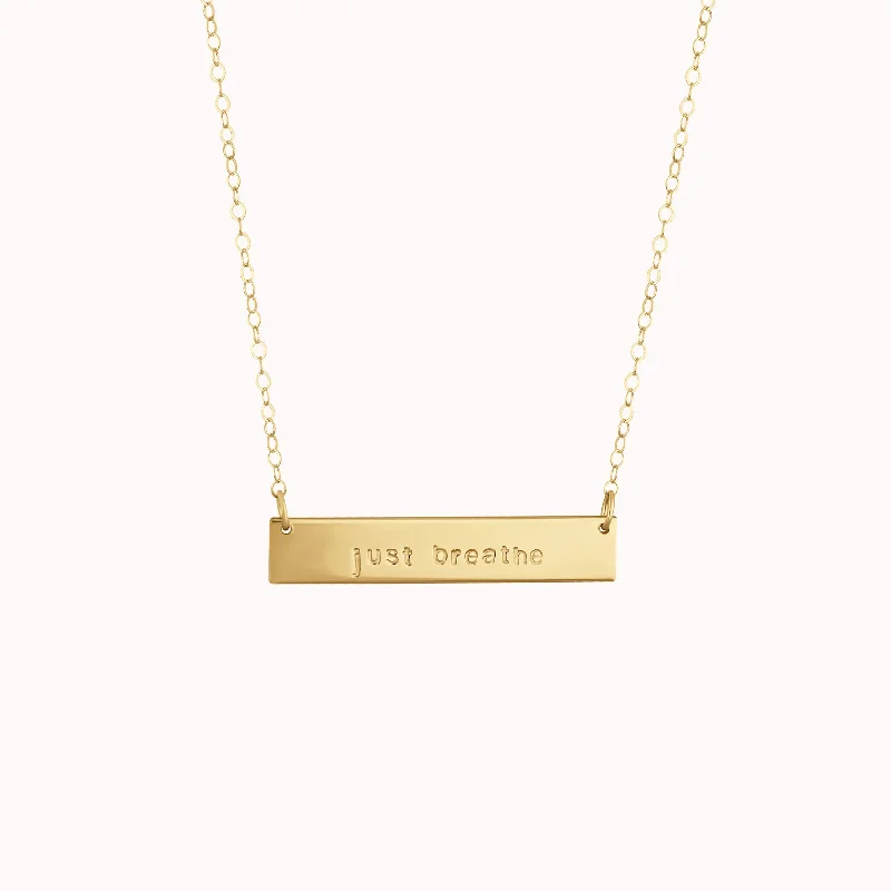 Shine Without Limits – Jewelry Sale Happening Now Personalized Bar Necklace