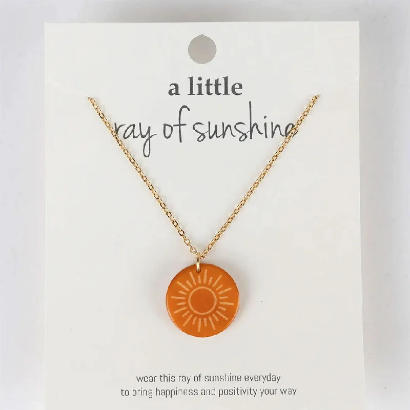 Unique Jewelry Designs Now At Discounted Rates Rays Of Sunshine Necklace, Ecuador