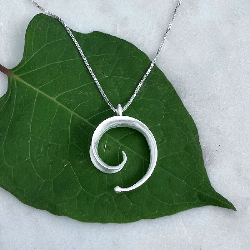 Luxury Jewelry At Budget-Friendly Prices – Grab Yours Now Spiral of Life Necklace - Sterling Silver, Indonesia Luxury Jewelry At Budget-Friendly Prices – Grab Yours Now Spiral of Life Necklace - Sterling Silver, Indonesia