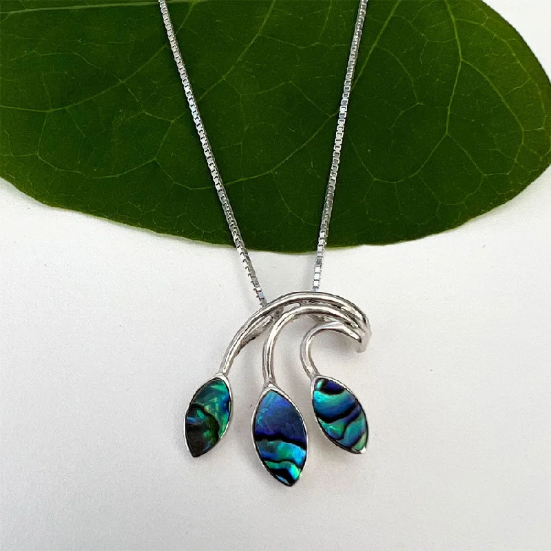 Exclusive Gemstone Jewelry Markdowns – Shop Now Abalone Leaf Necklace - Sterling Silver, Indonesia Exclusive Gemstone Jewelry Markdowns – Shop Now Abalone Leaf Necklace - Sterling Silver, Indonesia