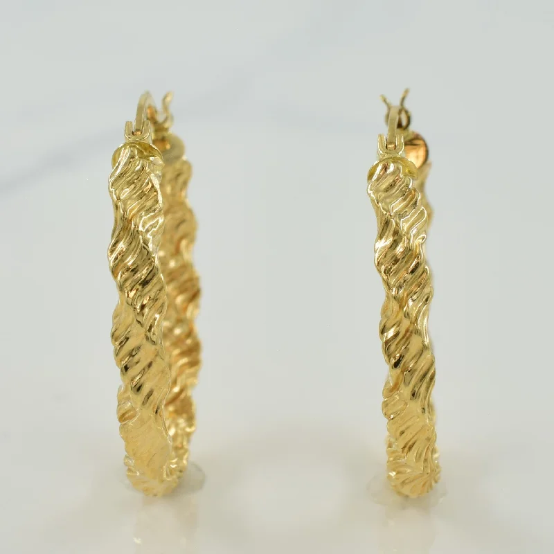 Shine In Style – Shop Jewelry Discounts Today 10k Yellow Gold Hoop Earrings |