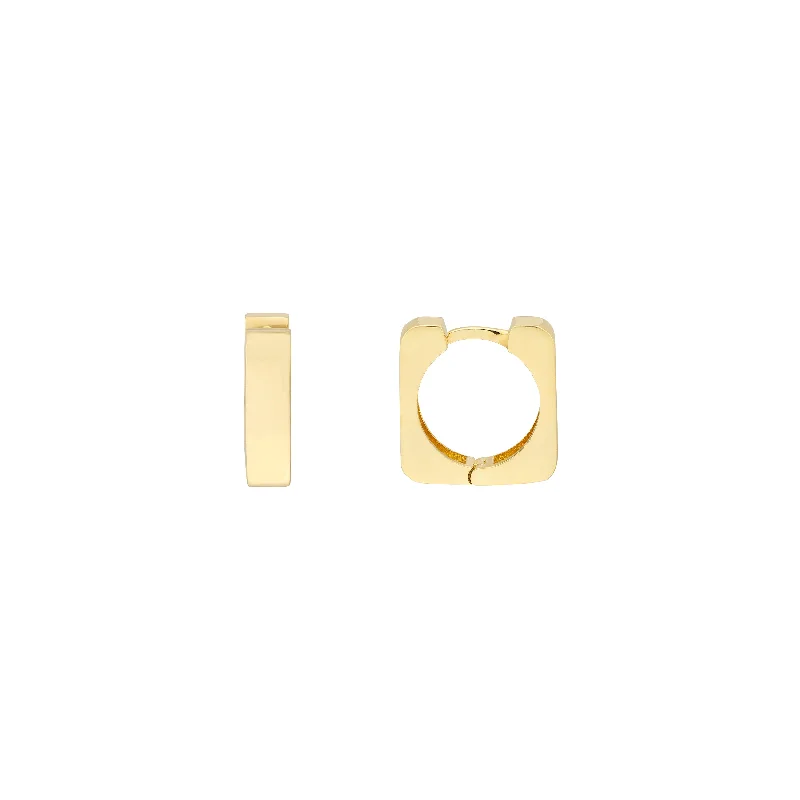 Jewelry Clearance Event – Stock Up Before It's Over 12.30mm Square Huggie Earrings Jewelry Clearance Event – Stock Up Before It's Over 12.30mm Square Huggie Earrings