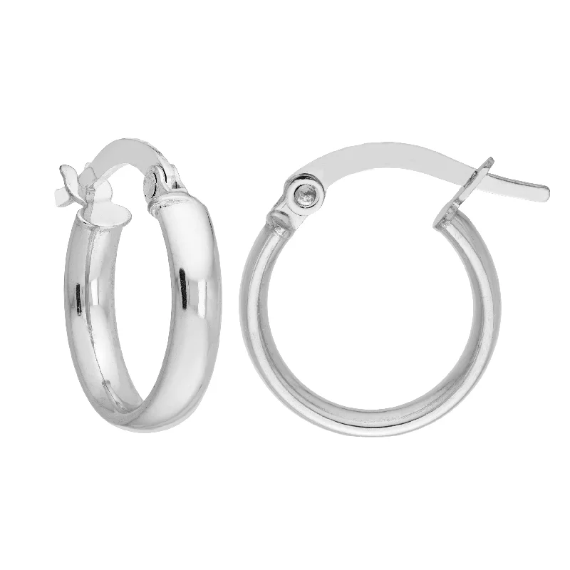 Luxury Jewelry Sale – Elegant Styles At Unbeatable Prices 13mm Small High Polished Hoop Luxury Jewelry Sale – Elegant Styles At Unbeatable Prices 13mm Small High Polished Hoop