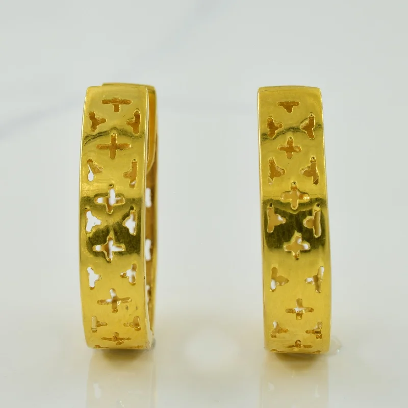Elegant Jewelry At Unbeatable Prices – Shop Today 14k Yellow Gold Huggie Earrings |