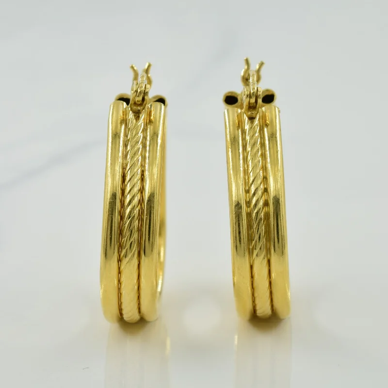 Huge Savings On Timeless Jewelry Collections 14k Yellow Gold Huggie Earrings |