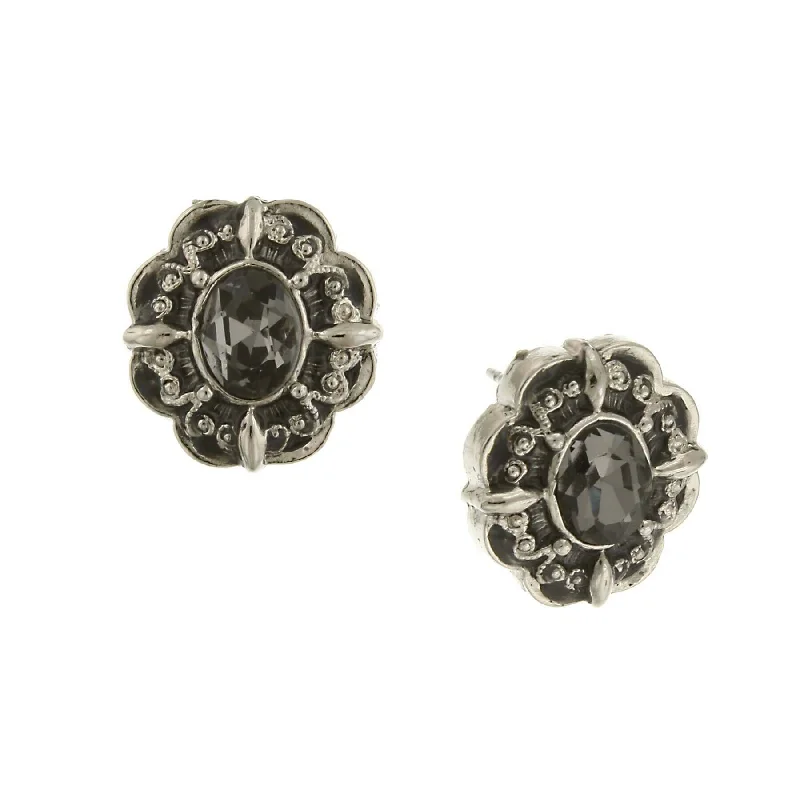 Best Jewelry Deals – Shop Premium Pieces At Great Prices 1928 Jewelry Black Diamond Crystal Button Earrings Best Jewelry Deals – Shop Premium Pieces At Great Prices 1928 Jewelry Black Diamond Crystal Button Earrings