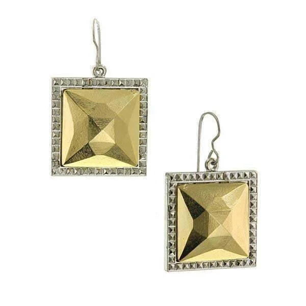 Breathtaking Jewelry At Limited-Time Savings 1928 Jewelry Fusion Lux Large Square Earrings Breathtaking Jewelry At Limited-Time Savings 1928 Jewelry Fusion Lux Large Square Earrings