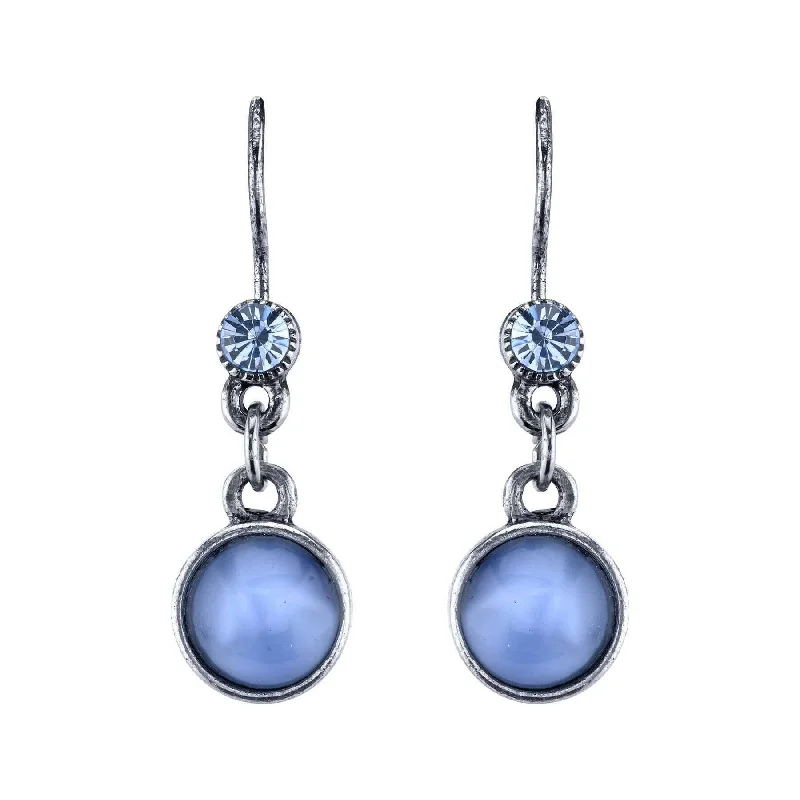 Flash Sale On Exquisite Jewelry – Don't Miss Out 1928 Jewelry Light Sapphire Blue Crystal And Blue Moonstone Drop Earrings Flash Sale On Exquisite Jewelry – Don't Miss Out 1928 Jewelry Light Sapphire Blue Crystal And Blue Moonstone Drop Earrings