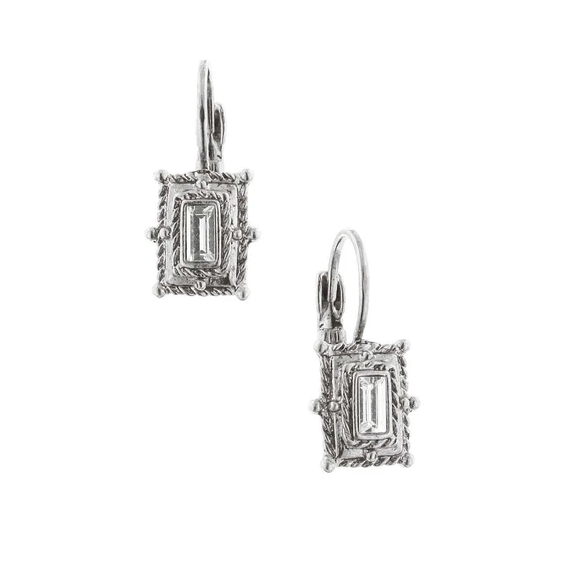 Sparkle For Less – Shop Jewelry Deals Now 1928 Jewelry Crystal Square Drop Earrings