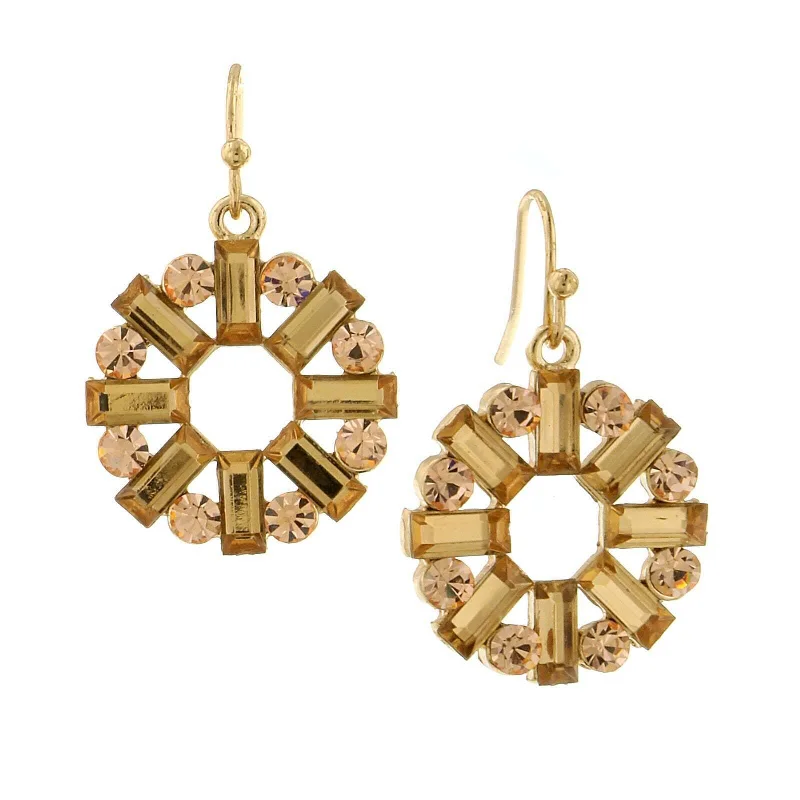 Elegant Rose Gold Jewelry For A Stylish Touch 2028 Jewelry Round Art Deco Inspired Baguette Drop Earrings Elegant Rose Gold Jewelry For A Stylish Touch 2028 Jewelry Round Art Deco Inspired Baguette Drop Earrings