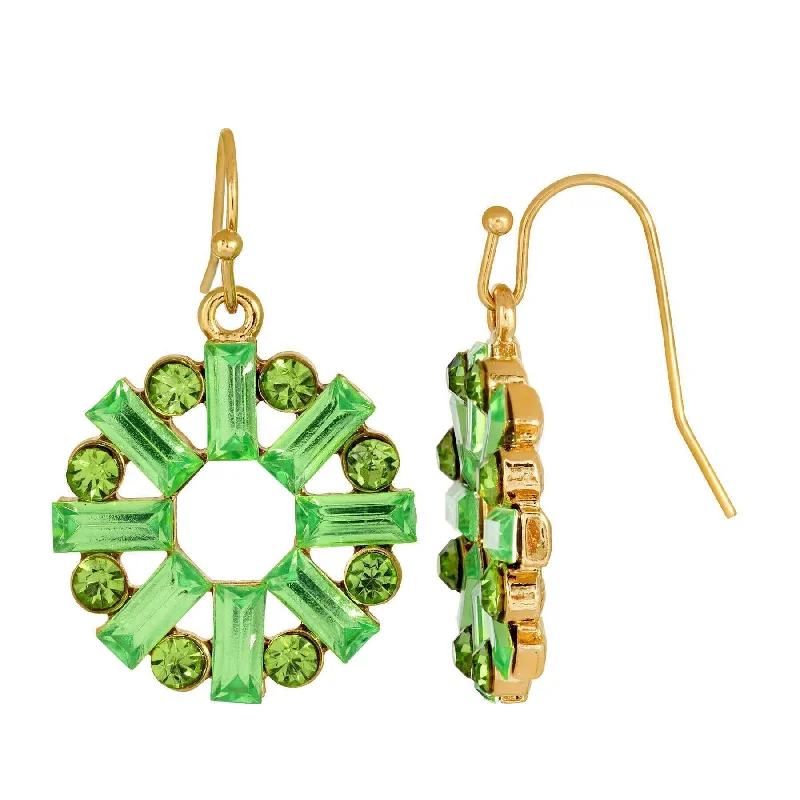 Gold Tone and Green