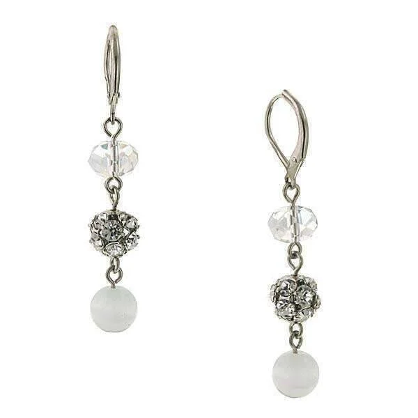 Exclusive Jewelry Sale – Shine For Less 2028 Jewelry White Cats Eye Crystal Fireball Drop Earrings Exclusive Jewelry Sale – Shine For Less 2028 Jewelry White Cats Eye Crystal Fireball Drop Earrings