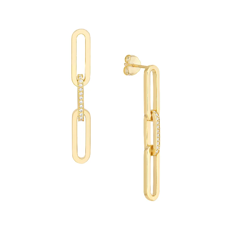 Best-Selling Jewelry Styles Now At Exclusive Discounts 28 Diamond Paper Clip Linked Earrings Best-Selling Jewelry Styles Now At Exclusive Discounts 28 Diamond Paper Clip Linked Earrings