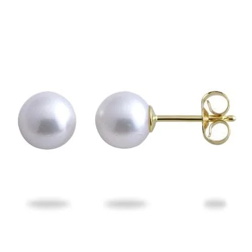 Exclusive Savings On Timeless Jewelry Pieces Akoya Pearl Earrings in Gold - 6.5-7mm Exclusive Savings On Timeless Jewelry Pieces Akoya Pearl Earrings in Gold - 6.5-7mm