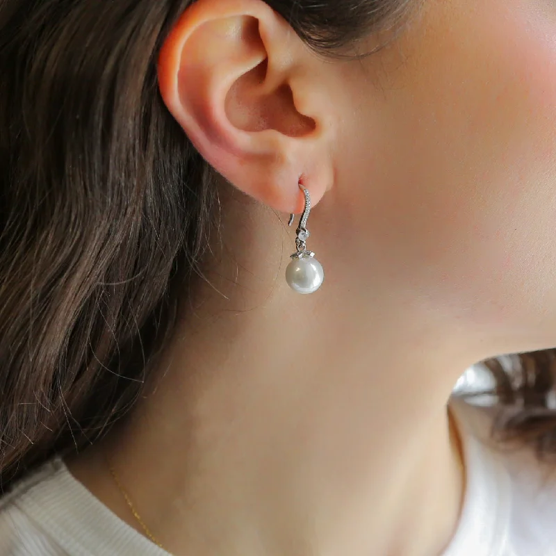 Exclusive Gemstone Jewelry Markdowns – Shop Now CAPTIVATE - Freshwater Pearl, Silver & CZ Dangle Earrings Exclusive Gemstone Jewelry Markdowns – Shop Now CAPTIVATE - Freshwater Pearl, Silver & CZ Dangle Earrings