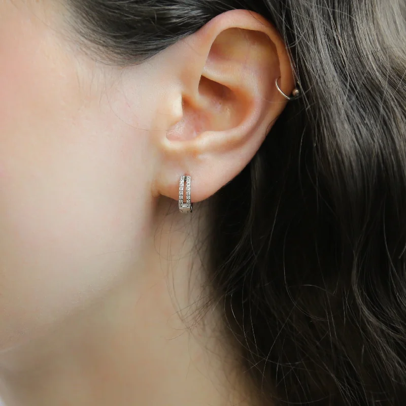 Limited-Time Jewelry Sale – Elegant Styles At Less DITTO- 925 Sterling Silver & CZ Huggie Earrings Limited-Time Jewelry Sale – Elegant Styles At Less DITTO- 925 Sterling Silver & CZ Huggie Earrings