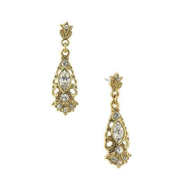Dazzle In Elegance With Our Biggest Jewelry Sale 1928 Jewelry Crystal Navette Drop Earrings Dazzle In Elegance With Our Biggest Jewelry Sale 1928 Jewelry Crystal Navette Drop Earrings