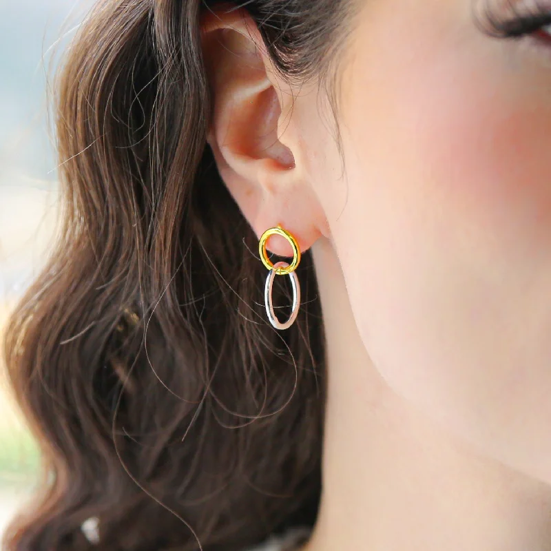 Grab Your Dream Jewelry At The Lowest Prices DOUBLE BACK- Cubic Zirconia Gold Disc Circle Earring Grab Your Dream Jewelry At The Lowest Prices DOUBLE BACK- Cubic Zirconia Gold Disc Circle Earring