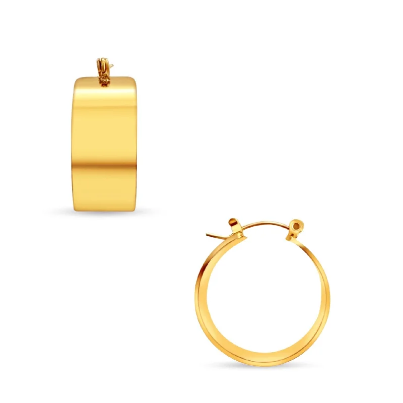 Timeless Elegance, Temporary Discounts – Act Fast Ellie Vail - Lia Wide Hoop Earring Timeless Elegance, Temporary Discounts – Act Fast Ellie Vail - Lia Wide Hoop Earring