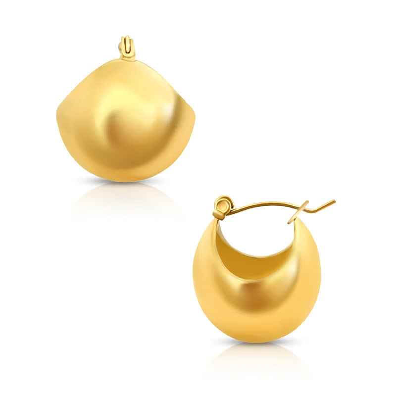 Affordable Elegance – Premium Jewelry At Special Prices Ellie Vail - Lottie Dome Hoop Earring Affordable Elegance – Premium Jewelry At Special Prices Ellie Vail - Lottie Dome Hoop Earring