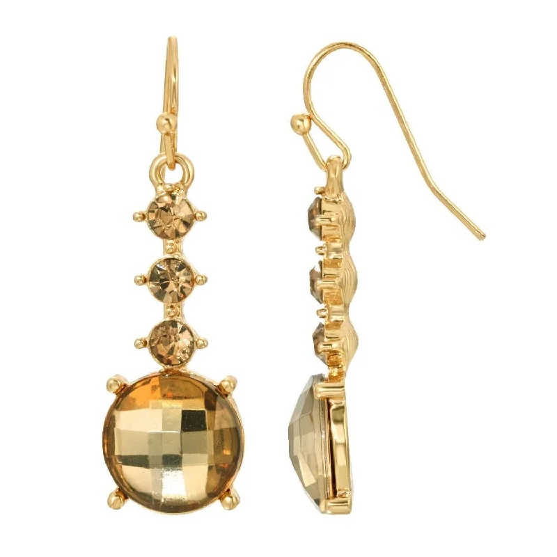 Shop Fine Jewelry With Exclusive Savings 2028 Jewelry Light Colorado Topaz Faceted Round Drop Earrings Shop Fine Jewelry With Exclusive Savings 2028 Jewelry Light Colorado Topaz Faceted Round Drop Earrings