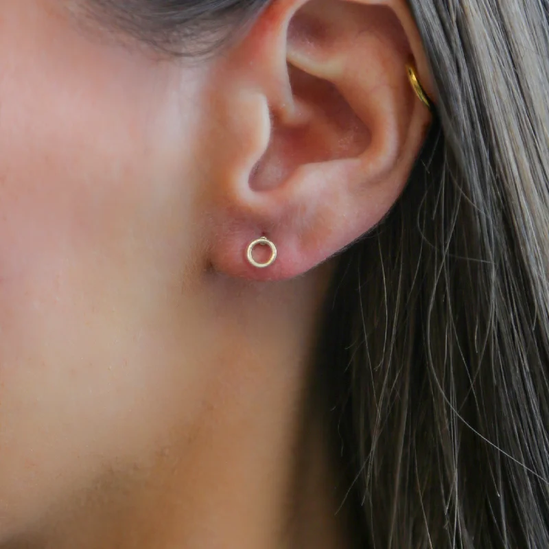 Premium Jewelry At Special Low Prices For A Limited Time HOLLOW CIRCLE- Sterling Silver Minimalist Earrings Premium Jewelry At Special Low Prices For A Limited Time HOLLOW CIRCLE- Sterling Silver Minimalist Earrings