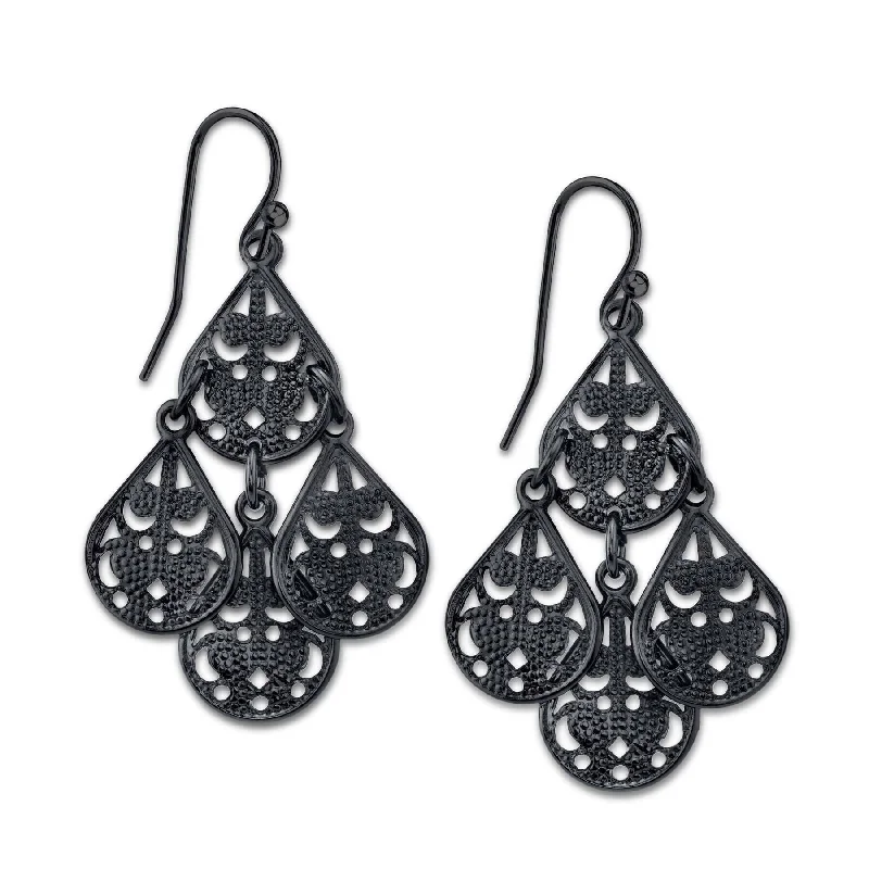 Flash Sale On Stunning Jewelry – Don't Miss Out 1928 Jewelry Filigree Teardrop Chandelier Earrings Flash Sale On Stunning Jewelry – Don't Miss Out 1928 Jewelry Filigree Teardrop Chandelier Earrings