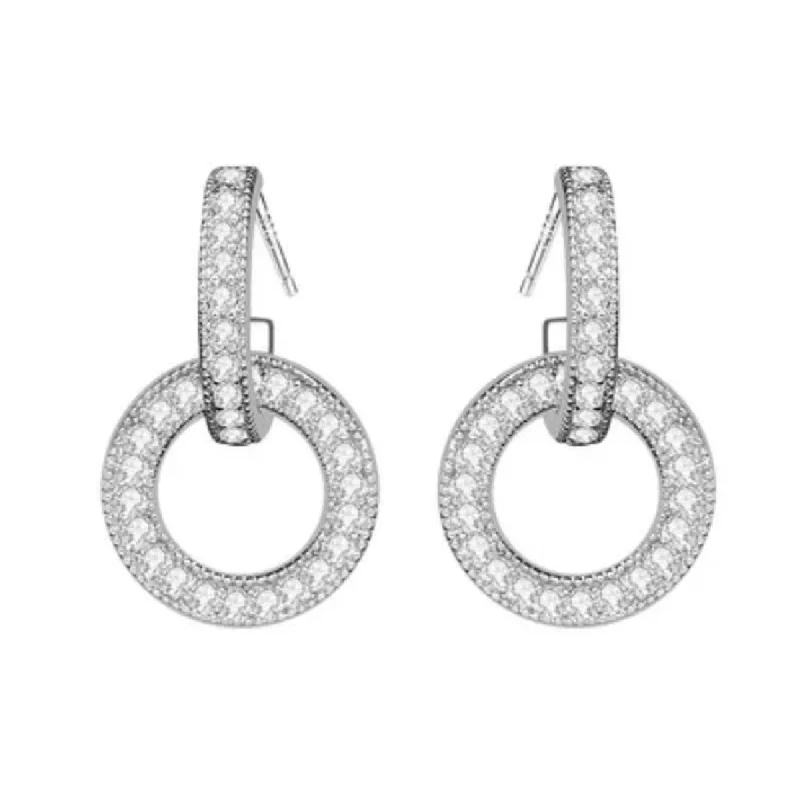 Shop Stylish Jewelry Now And Save Big JOCELYN - Sterling Silver Zircon Earrings