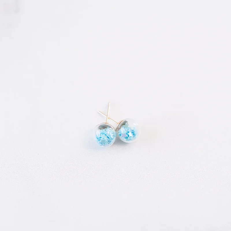 Fine Jewelry, Limited-Time Offers Available Light Blue | Mini Star Confetti Stud Earrings