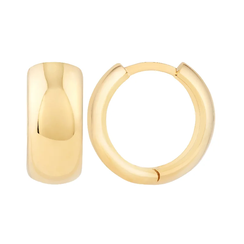 Limited-Stock Jewelry Clearance – Grab Your Favorites Now Polished Wide Huggie Earrings Limited-Stock Jewelry Clearance – Grab Your Favorites Now Polished Wide Huggie Earrings