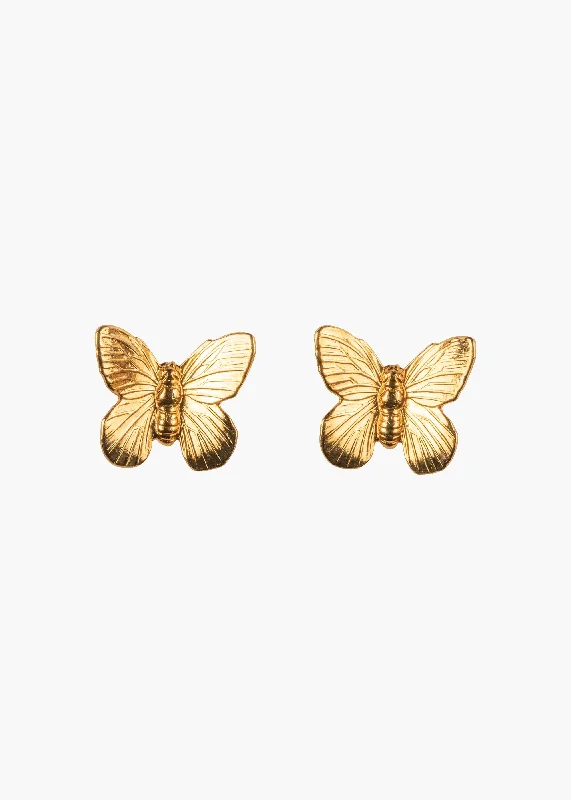 High-Quality Jewelry At A Fraction Of The Cost Prim Stud Earrings -- Gold