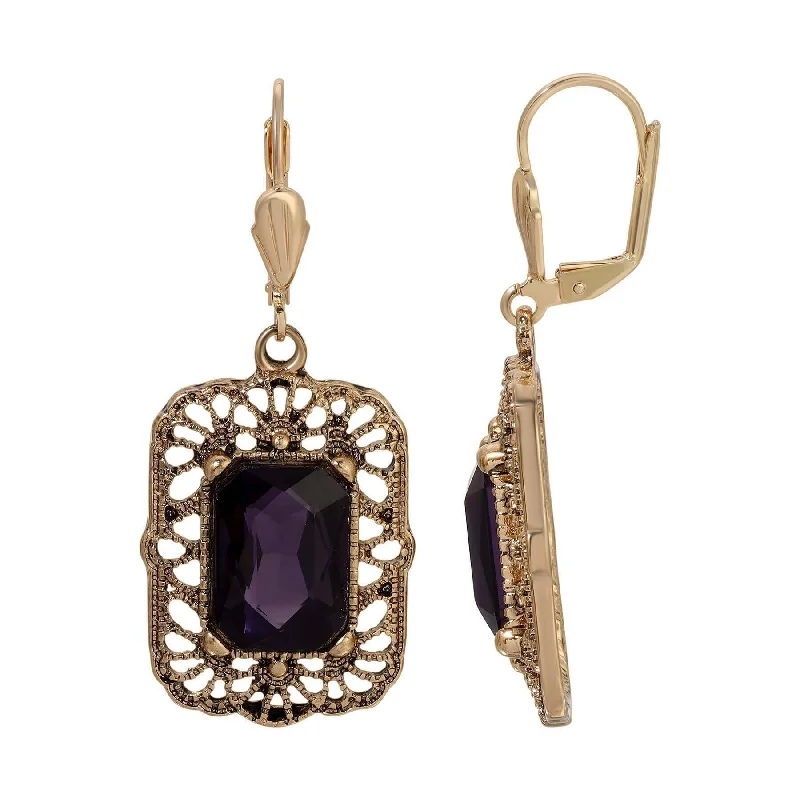 Unmissable Deals On Handmade Jewelry Collections Regency Brontë« Filigree Octagon Crystal Drop Earrings Unmissable Deals On Handmade Jewelry Collections Regency Brontë« Filigree Octagon Crystal Drop Earrings