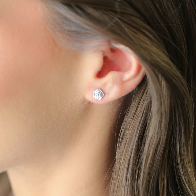 Shop Stylish Jewelry Now And Save Big ROSE - SILVER Earring 925 Sterling Silver Rose Earring Shop Stylish Jewelry Now And Save Big ROSE - SILVER Earring 925 Sterling Silver Rose Earring