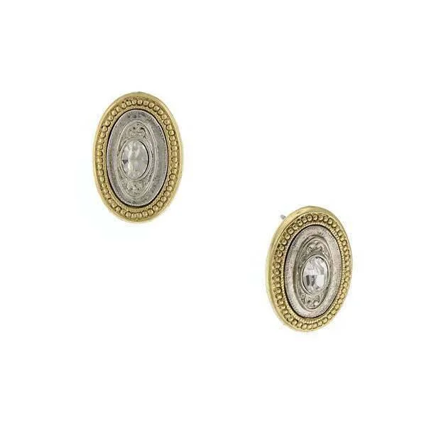 Final Call For Exquisite Jewelry At Reduced Rates 1928 Jewelry Crystal Oval Button Earrings Final Call For Exquisite Jewelry At Reduced Rates 1928 Jewelry Crystal Oval Button Earrings