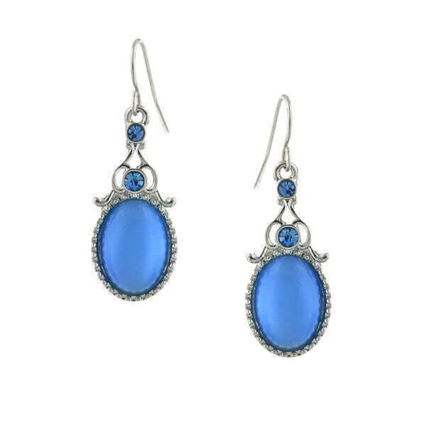 Don't Miss These Dazzling Jewelry Discounts 1928 Jewelry Oval Cat's Eye Crystal Accent Drop Earrings Don't Miss These Dazzling Jewelry Discounts 1928 Jewelry Oval Cat's Eye Crystal Accent Drop Earrings