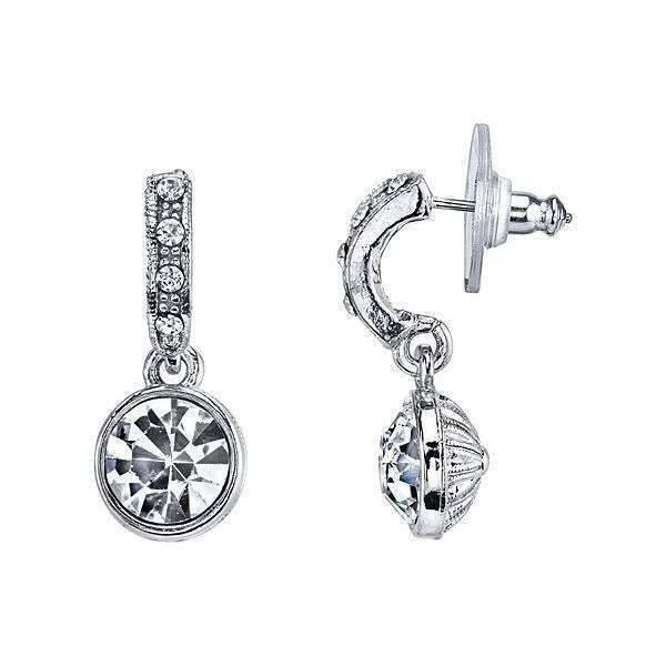 Best Jewelry Sale – Shop Exclusive Designs Now 1928 Bridal Round Multi Crystal Drop Earrings Best Jewelry Sale – Shop Exclusive Designs Now 1928 Bridal Round Multi Crystal Drop Earrings