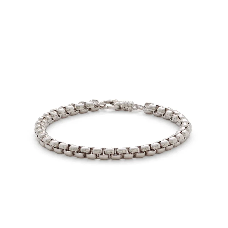 Handcrafted Jewelry Sale – Unique Designs At Low Prices Box (5mm) Silver Bracelet