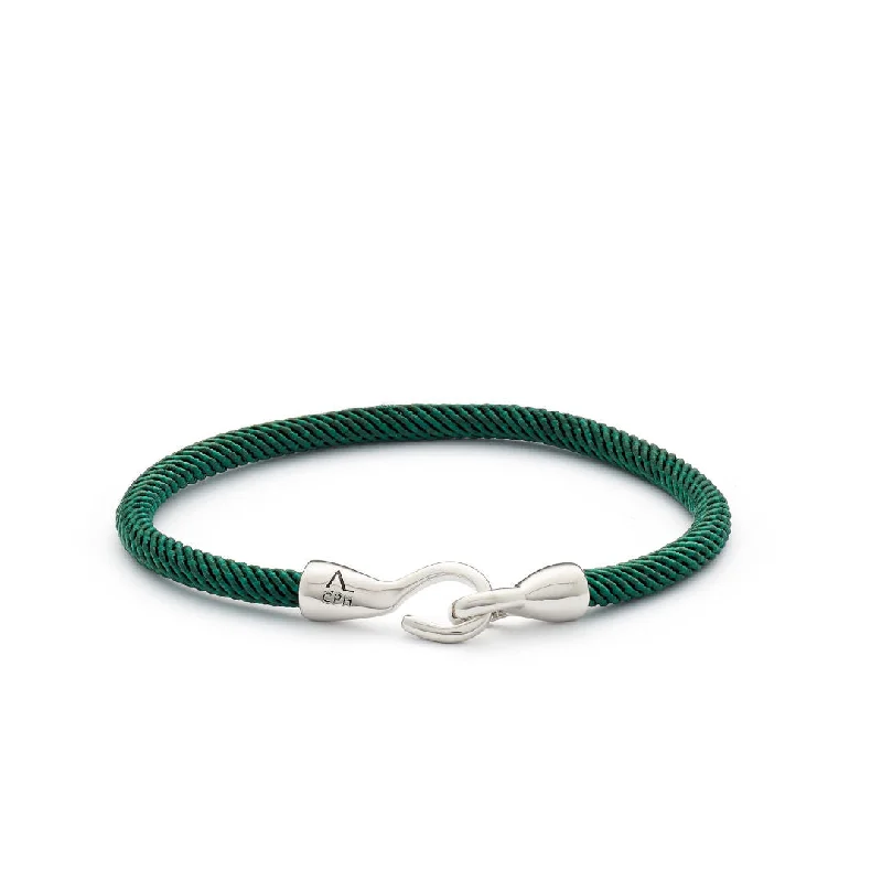 Gorgeous Jewelry, Limited-Time Savings Maritime Green Silver Bracelet