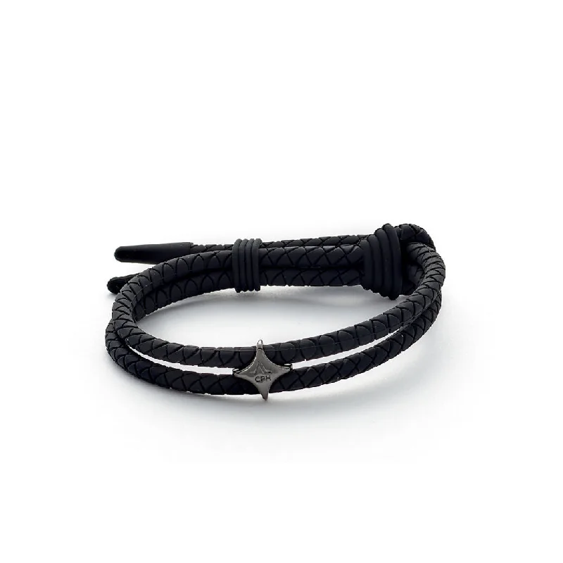Bestselling Jewelry At Special Promotional Rates Rod Laver Black Silver Bracelet