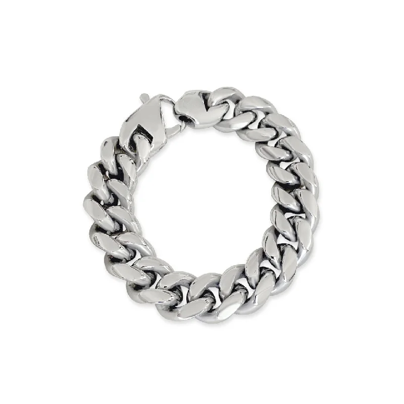 Dainty Floral Jewelry For Feminine Elegance Chain Link Stainless Steel Bracelet