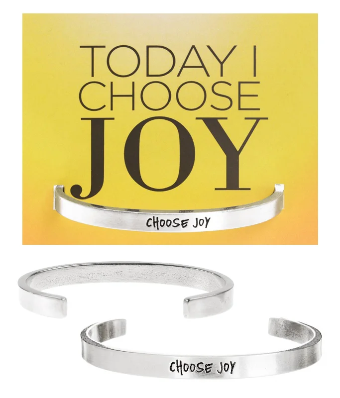 The Ultimate Jewelry Sale – Exclusive Styles At Great Prices Choose Joy Quotable Cuff Bracelet The Ultimate Jewelry Sale – Exclusive Styles At Great Prices Choose Joy Quotable Cuff Bracelet