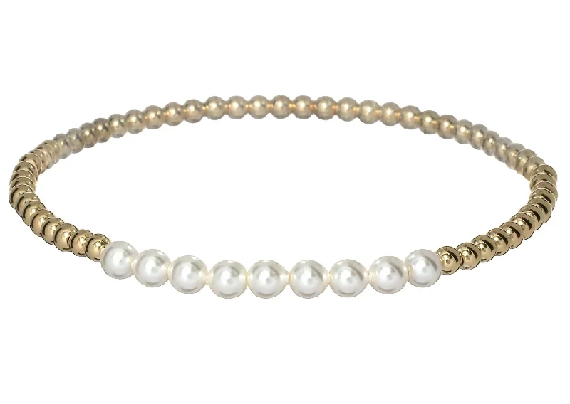 Discover Unique Jewelry With Special Limited-Time Offers "COLETTE" 14k gold-filled & pearl beaded bracelet Discover Unique Jewelry With Special Limited-Time Offers "COLETTE" 14k gold-filled & pearl beaded bracelet